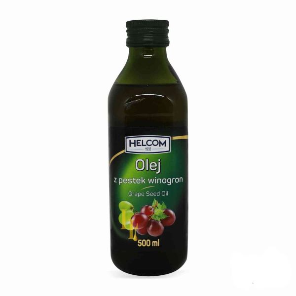 Олія "HELCOM" з виноградних кісточок, 500ml (6 шт/ящ)