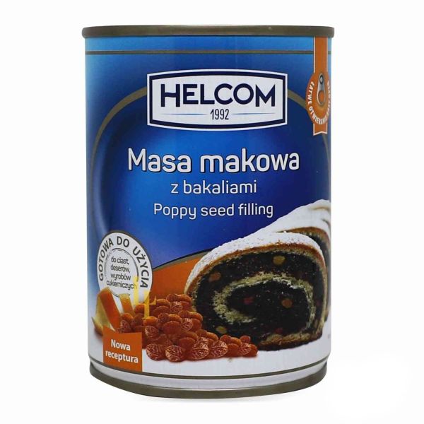 Маса макова "HELCOM" з сухофруктами, 380g (8 шт/ящ)