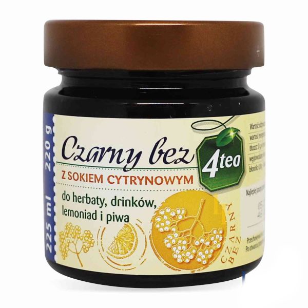 Бузина з лимонним соком "4Tea", 220g (8 шт/ящ)