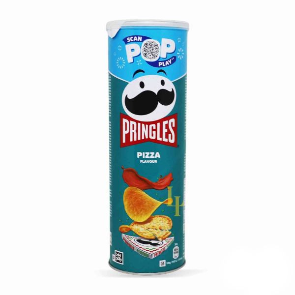 Чіпси зі смаком піци "PRINGLES" Pizza, 165g (19 шт/ящ)