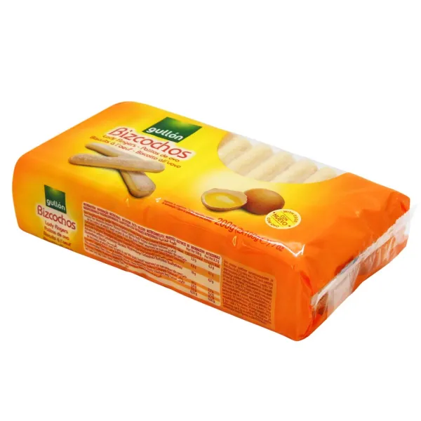 Печиво бісквітне Савоярді "GULLON" Savoiardi Bizcocho, 200g (12 шт/ящ)