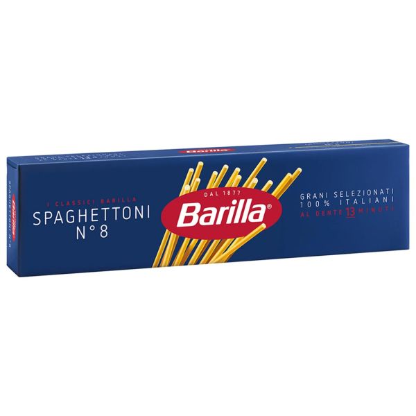 Макаронні вироби "Barilla" №8 Spaghettoni, 500g (24 шт/ящ)