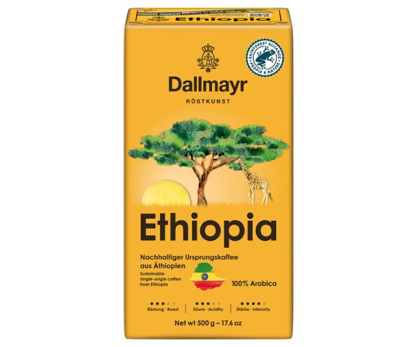 Кава мелена "Dallmayr" Ethiopia, 500г (12 шт/ящ)