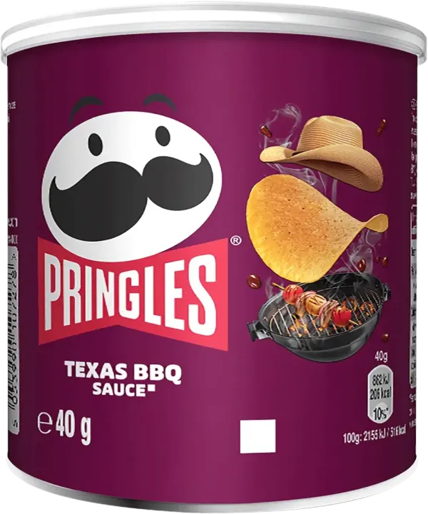 Чіпси "PRINGLES" Texas BBQ Sauce mini, 40g (12 шт/ящ)
