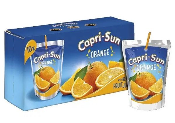 Сік дитячий "Capri-Sun" Orange Апельсин, 2л (10 х 200 мл)