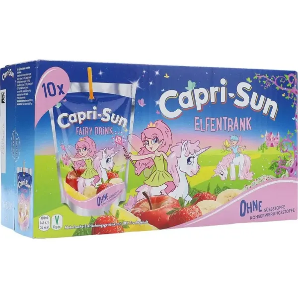 Сік дитячий "Capri-Sun" Fairy Drink мультифрукт, 2л (10 х 200 мл)