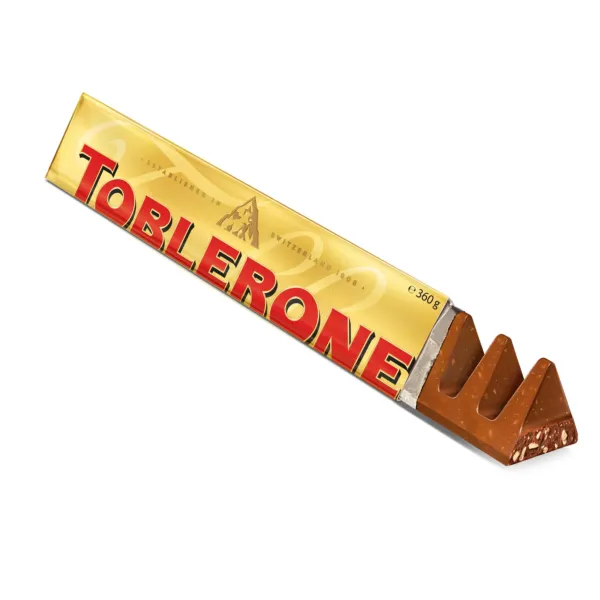 Молочний шоколад "Toblerone" Milk з медово-мигдальною нугою, 100g (20 шт/ящ)
