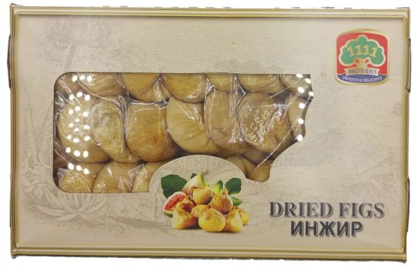 Сушений інжир натуральний "Kaf Gida" 100% без цукру, 500г (20 шт/ящ)