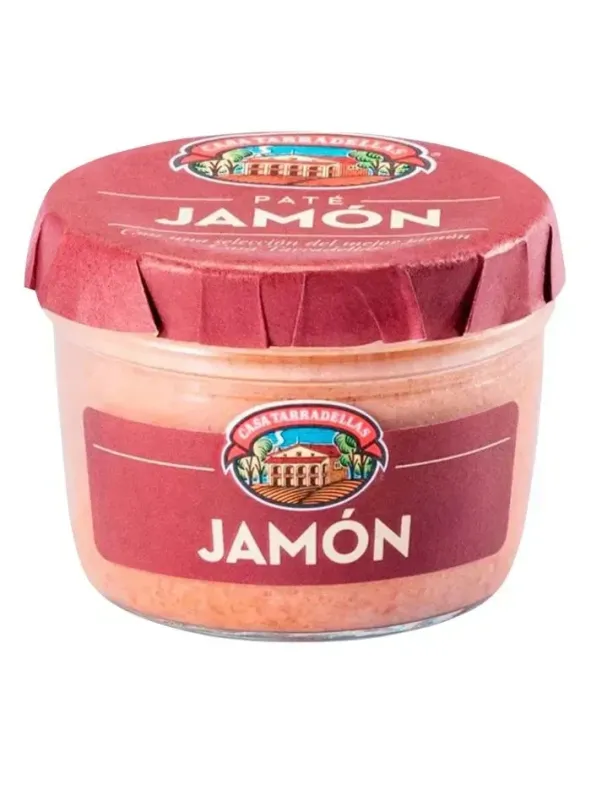 Паштет з хамона "Casa Tarradellas" Jamon без глютену 125г, Іспанія (12 шт/ящ)