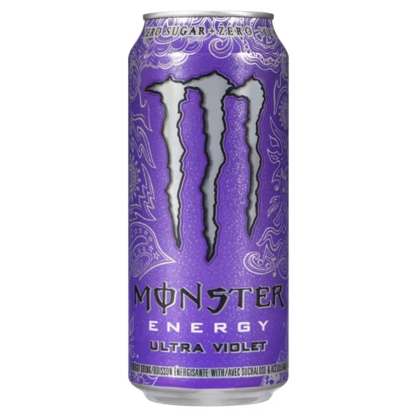Енергетичний напій "Monster Energy" Ultra Violet зі смаком Винограду, 500мл (12 шт/ящ)