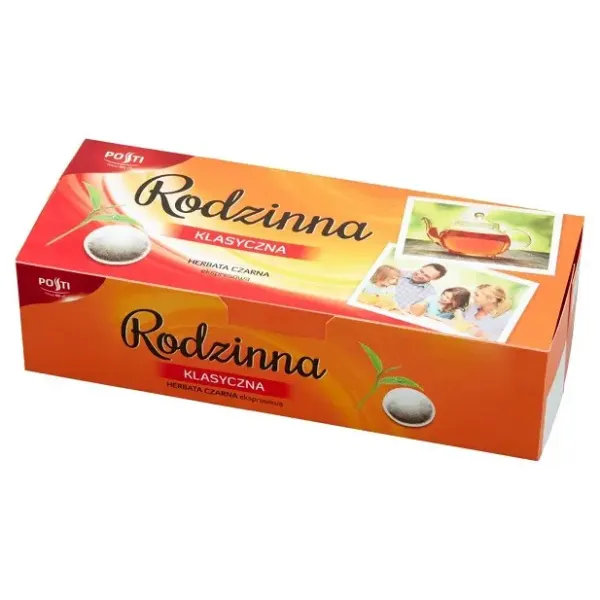 Чай чорний "POSTI" Rodzinna Express Black (80шт*1,4g), 112 г (10 шт/ящ)