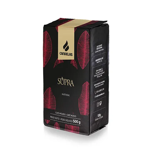 Кава мелена "Candelas" Supra Natural 100% Arabica, 500г (12 шт/ящ)