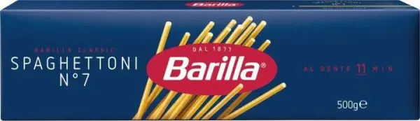 Макаронні вироби "Barilla" №7 Spaghetti Grossi, 500g (24 шт/ящ)