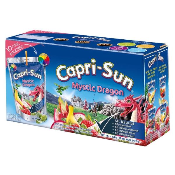 Сік дитячий "Capri-Sun" Mystic Dragon Мультифрукт, 2л (10 х 200 мл)