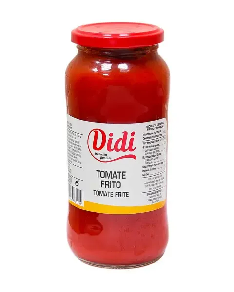 Томатне пюре "Didi" Tomate Frito зі смажених помідорів, 580г (12 шт/ящ)