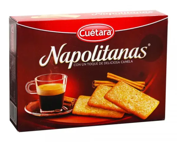 Печиво "Cuetara" Napolitanas з корицею, 426г (10 шт/ящ)