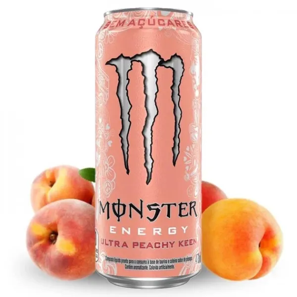 Енергетичний напій "Monster Energy" Ultra Peachy Keen зі смаком Персика, 500мл (12 шт/ящ)