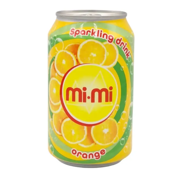 Газований напій "Mi-Mi" Orange зі смаком Апельсина, 330 мл (24 шт/ящ)