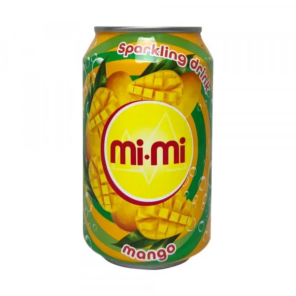 Газований напій "Mi-Mi" Mango зі смаком Манго, 330 мл (24 шт/ящ)