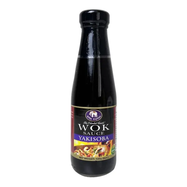 Соус Якісоба "White Elephant" WOK Sauce Yakisoba без глютену, 230 г (24 шт/ящ)