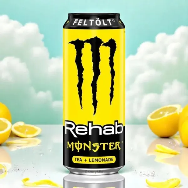 Енергетичний напій "Monster Energy" Rehab Тea + Lemonade  зі смаком чаю та Лимонад, 500мл (12 шт/ящ)
