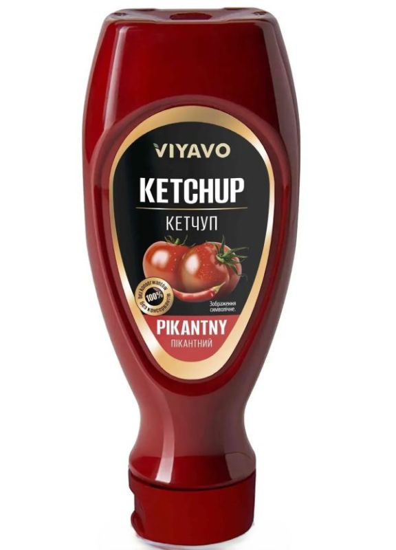 Кетчуп "VIYAVO" пікантний, 450g (15 шт/ящ)