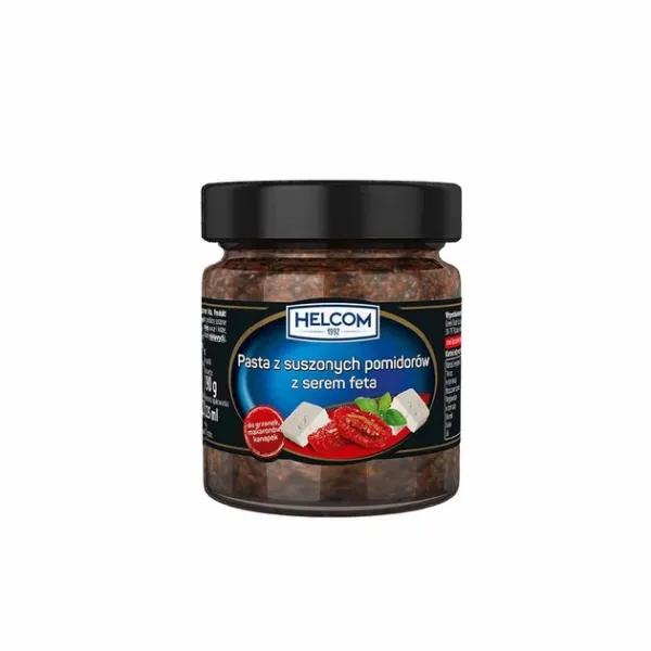 Паста "HELCOM" з в'ялених помідорів з сиром фета, 190g (8 шт/ящ)