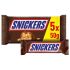 Шоколадний батончик 5-pack*50g "Snickers" з нугою, карамеллю та арахісу, 250g (17 шт/ящ)