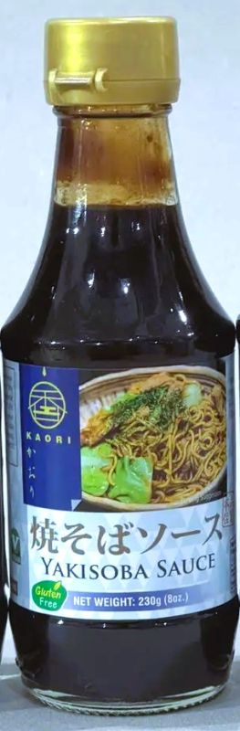 Соус для Якісоба "Kaori" Yakisoba sauce без глютену, 230 г (24 шт/ящ)