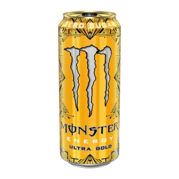 Енергетичний напій "Monster Energy" Ultra Gold Pineapple зі смаком Ананаса, 500мл (12 шт/ящ)