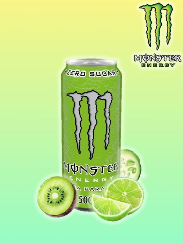 Енергетичний напій "Monster Energy" Ultra Paradise зі смаком ківі, лайм та нотки огірка, 500мл (12 шт/ящ)