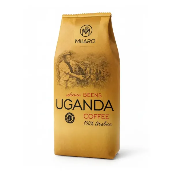 Кава в зернах "Milaro" Uganda, 1кг (10 шт/ящ)