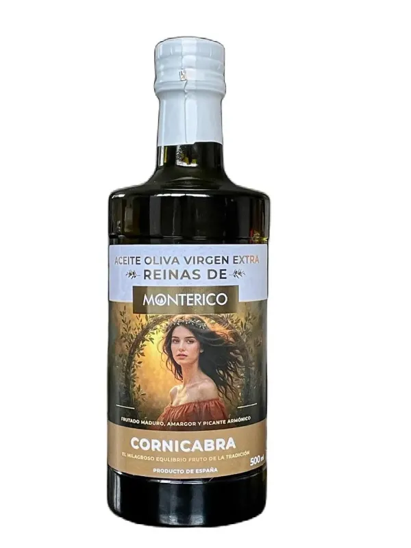 Олія оливкова premium "Monterico" Extra Virgin Cornicabra з сортових оливок, 500мл (12 шт/ящ)