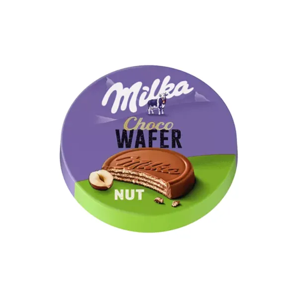 Вафлі "Milka" Chocco Wafer Hazelnut з ніжною горіхово-шоколадною начинкою, 30g (30 шт/ящ)