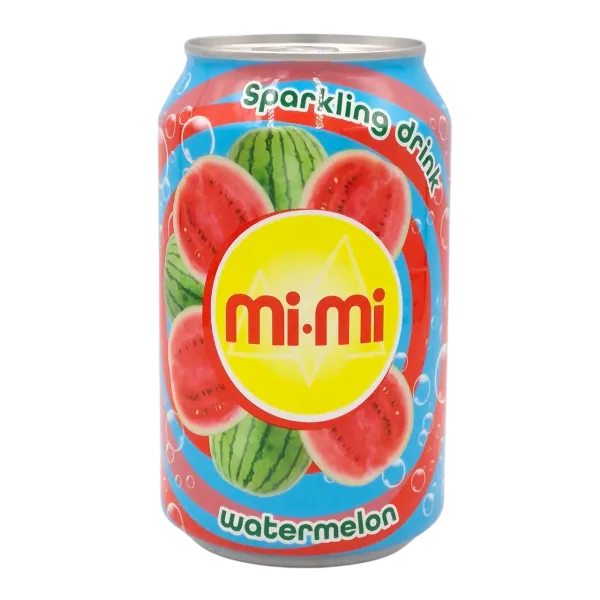 Газований напій "Mi-Mi" Watermelon зі смаком Кавуна, 330 мл (24 шт/ящ)
