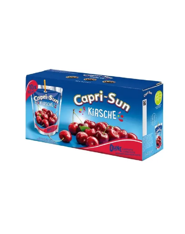 Сік дитячий "Capri-Sun" Kirsche Cerise зі смаком Вишні, 2л (10 х 200 мл)