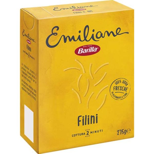 Макарони яєчні "Barilla" Emilianе Filini, 275г (24 шт/ящ)