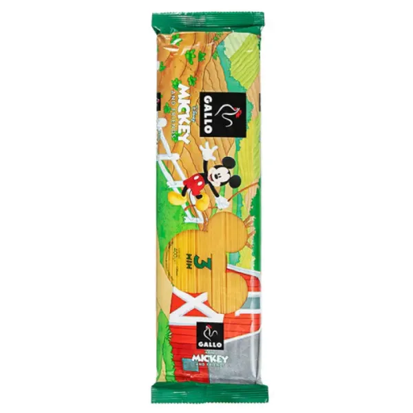 Макаронні вироби Спагетті "Gallo" Spaghetti Disney Mickey, 400г (24 шт/ящ)