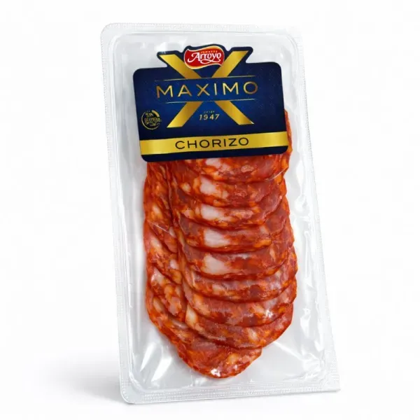 Ковбаса салямі Чорізо "Arroyo" Maximo Chorizo нарізка, 70 г (12 шт/ящ)