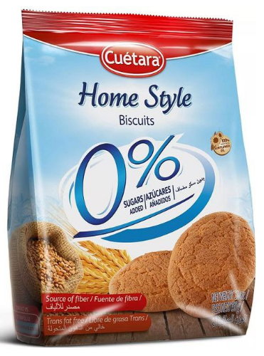 Печиво Домашнє "Cuetara" Home Style без цукру, 150г (7 шт/ящ)