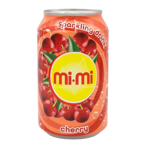 Газований напій "Mi-Mi" Cherry зі смаком Вишні, 330 мл (24 шт/ящ)