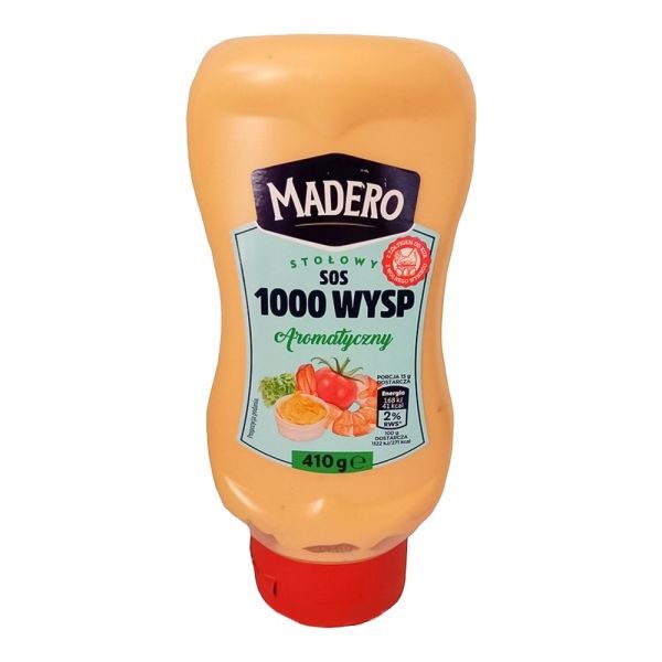 Соус "Madero" для морепродуктів та риби, 410г (15 шт/ящ)
