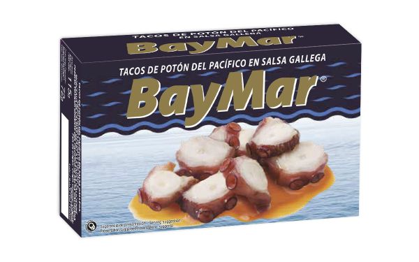 Восьминіг Tacos "BayMar" Тихоокенський в соусі галега, 115г (50 шт/ящ)