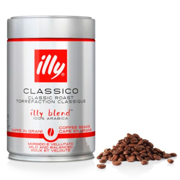 Кава в зернах "illy" Classico 100% Арабіка, 250г (6 ящ/шт)
