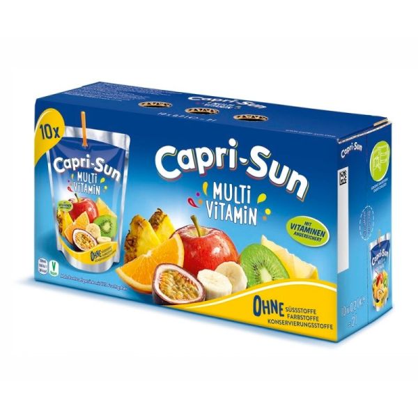 Сік дитячий "Capri-Sun" Multivitamin Мультивітамін, 2л (10 х 200 мл)