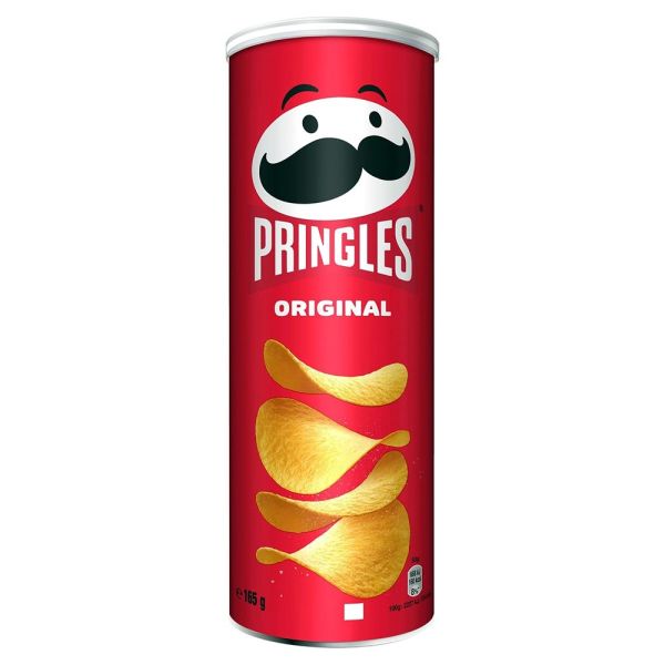 Чіпси "PRINGLES" Original, 165g (19 шт/ящ)