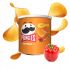 Чіпси картопляні "PRINGLES" Paprika mini зі смаком паприки, 40g (12 шт/ящ)