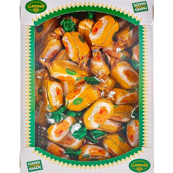 Цукерки в шоколаді "Amanti" Курага, 1кг (6 шт/ящ)