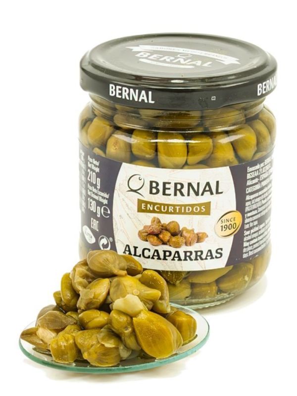 Каперси "Bernal" мариновані, 210г (12 шт/ящ)