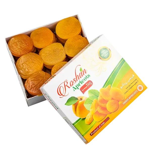 Курага Джамбо відбірна "Roshan" в коробці, 1кг (10 шт/ящ)